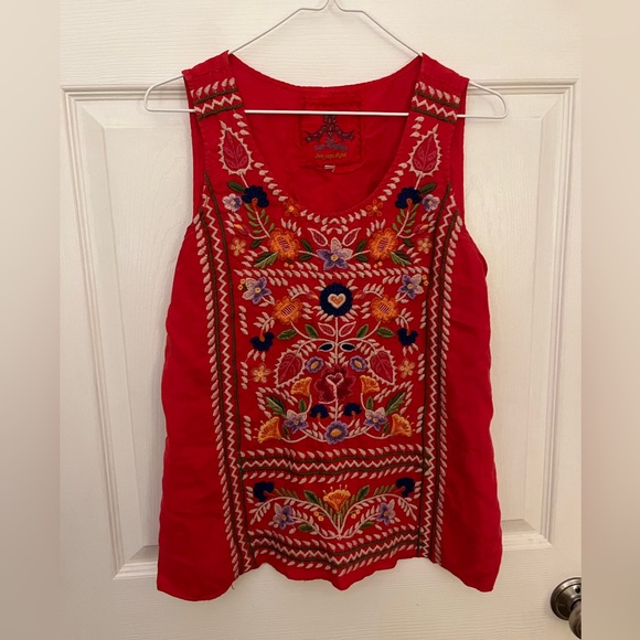 Embroidered JOHNNY WAS top - Picture 4 of 4